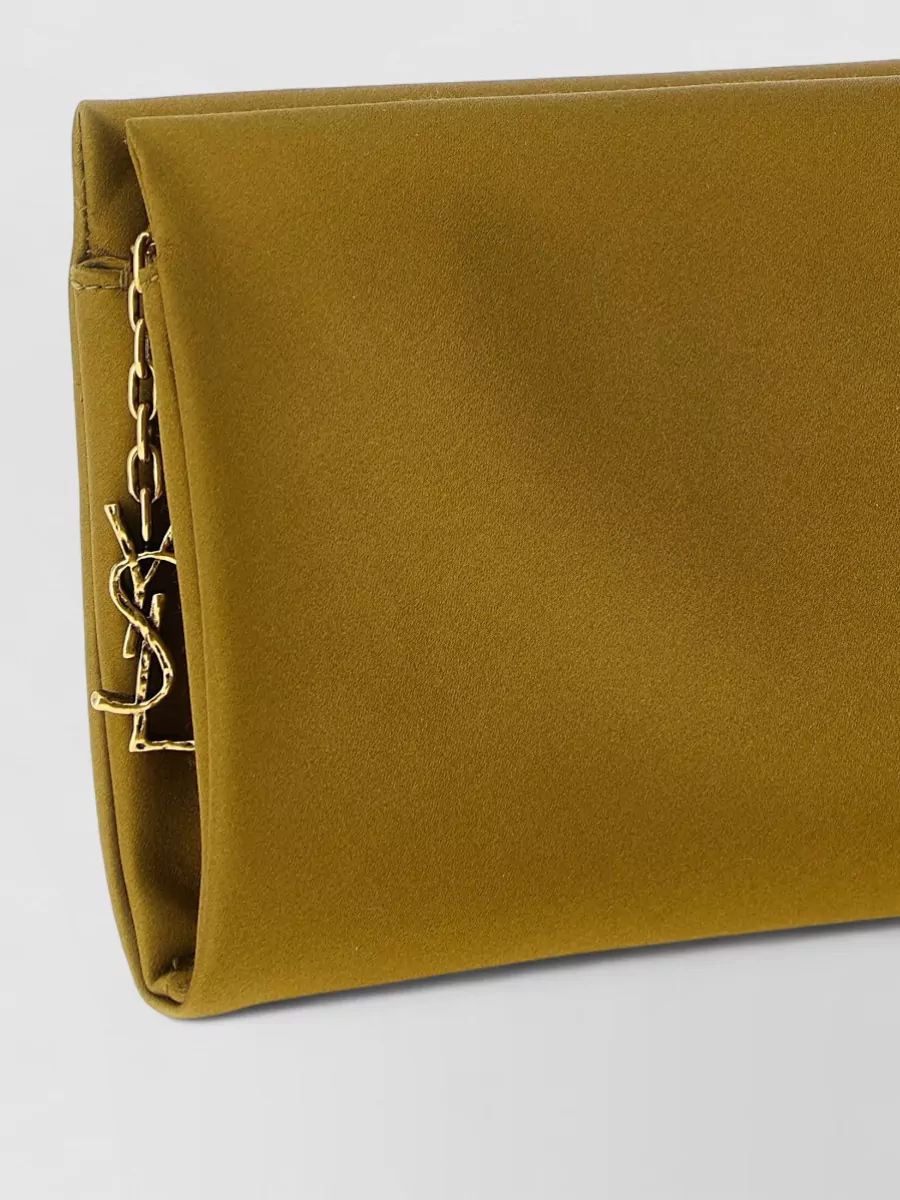 Saint Laurent Evening Viscose Clutch Bag