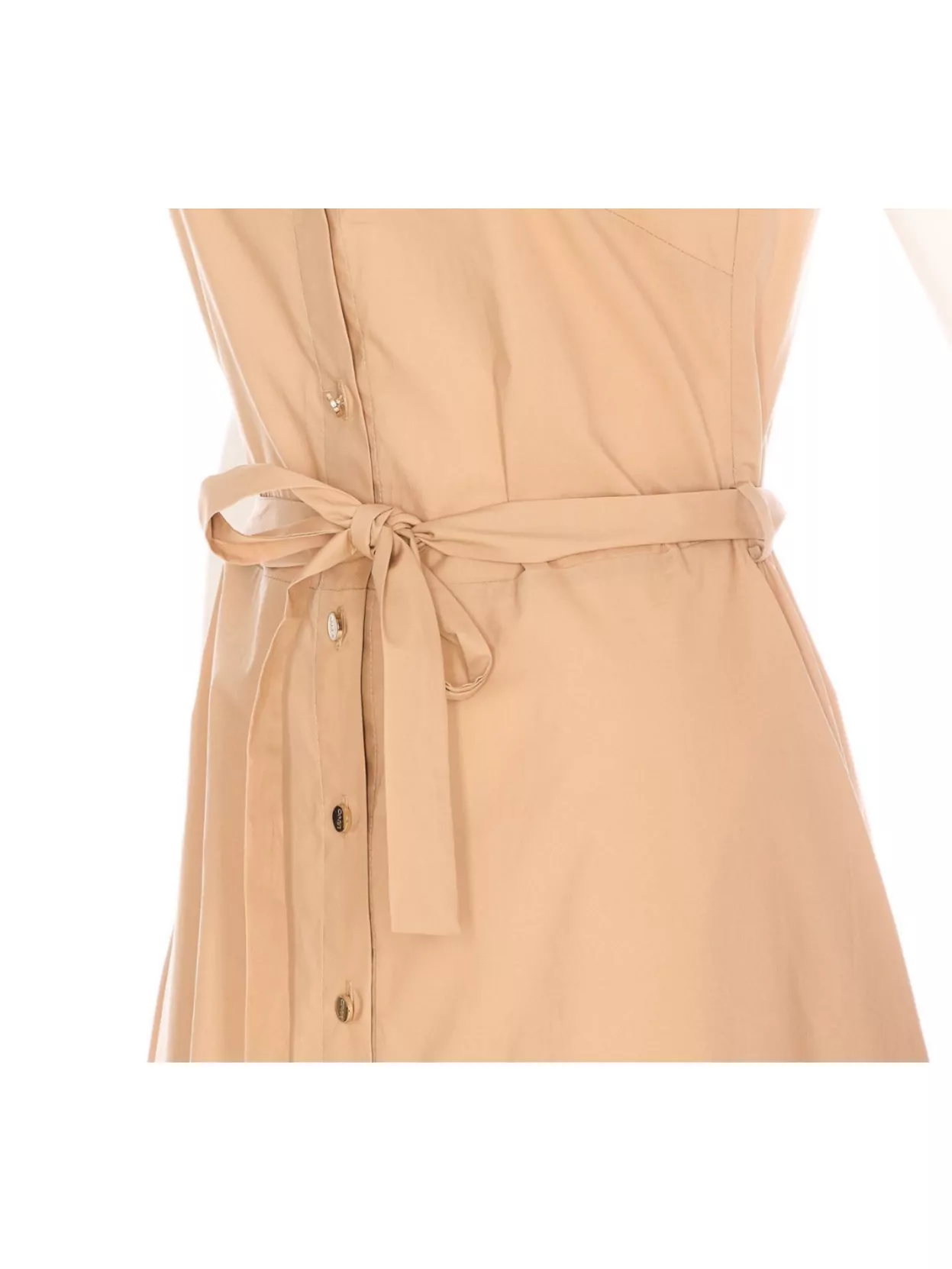 Liu •jo Button-down Front Cap Sleeves Long Model