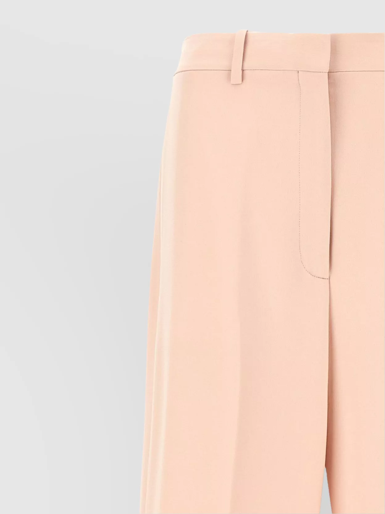 Theory Tailored Trousers With Pockets And Pleats