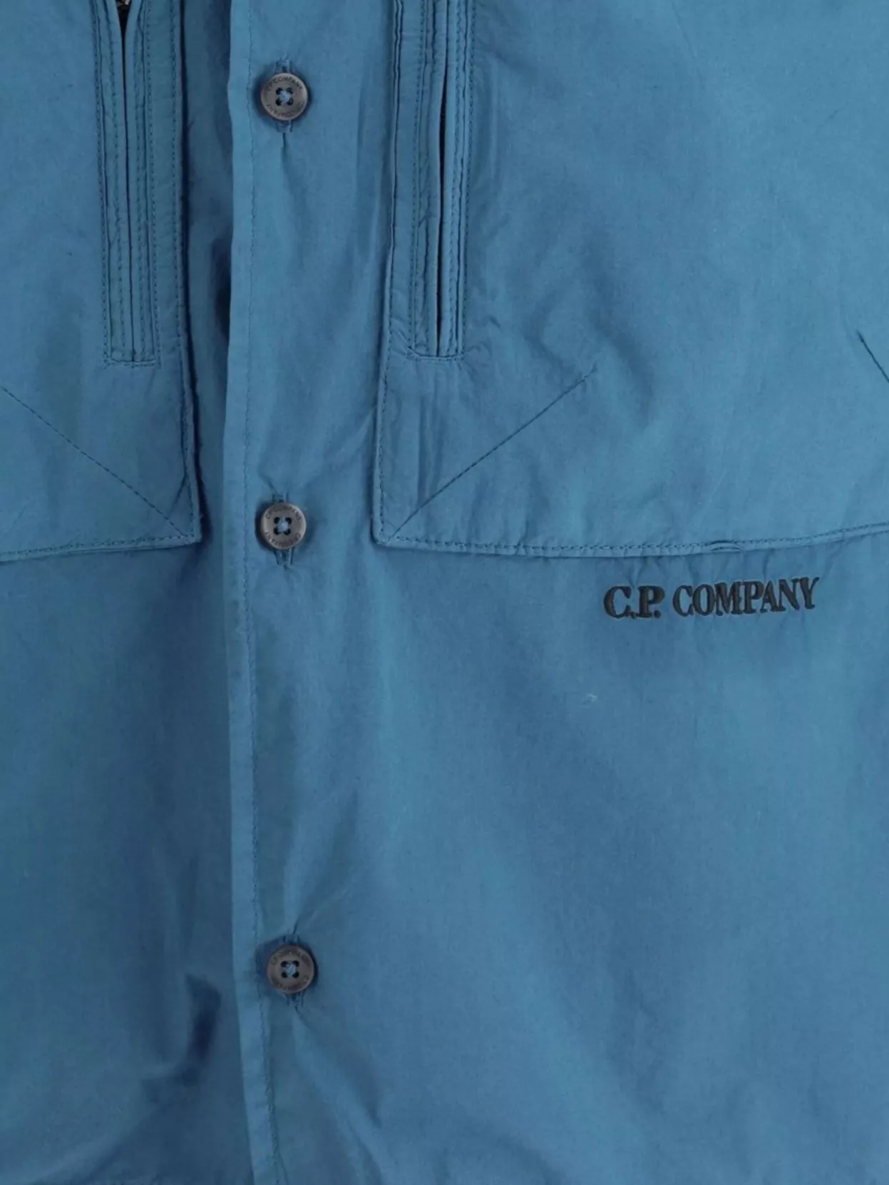 C.p. Company Casual Long Sleeve Shirt Featuring Pockets