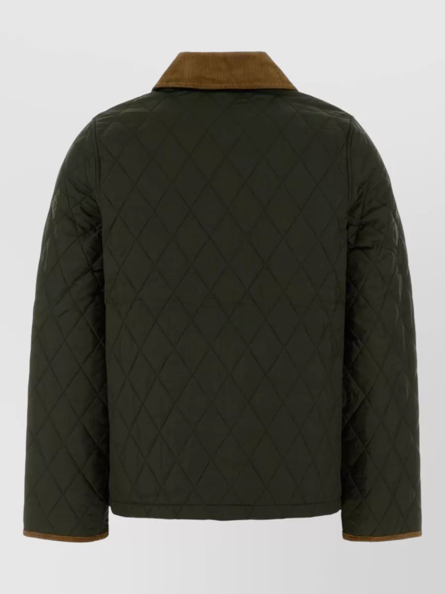 Barbour Quilted Single Breasted Coat