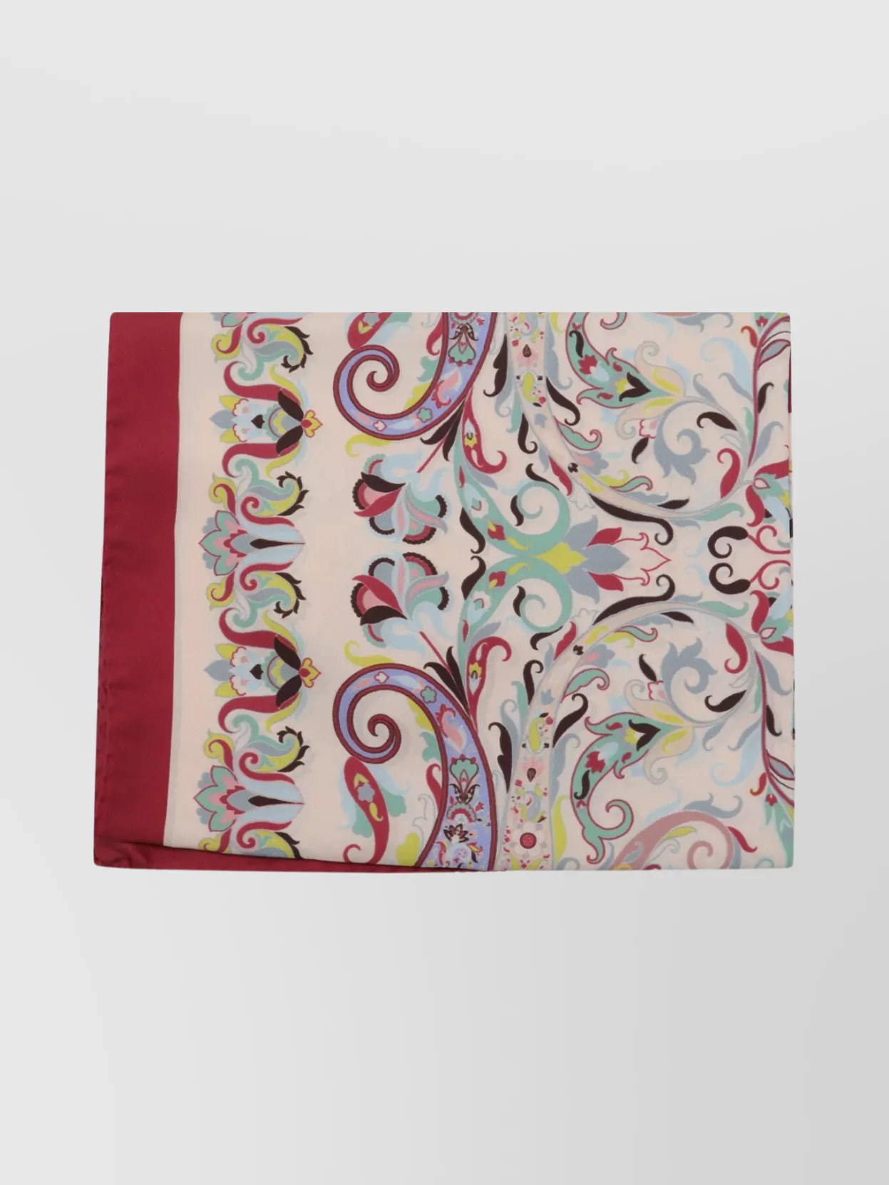 Etro Lightweight Floral Square Scarf
