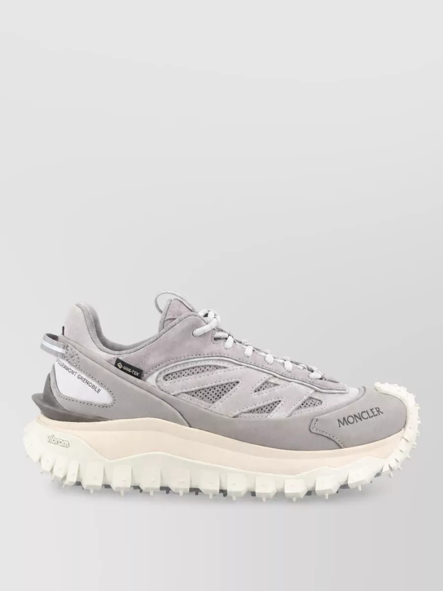 Moncler leather low-top sneakers