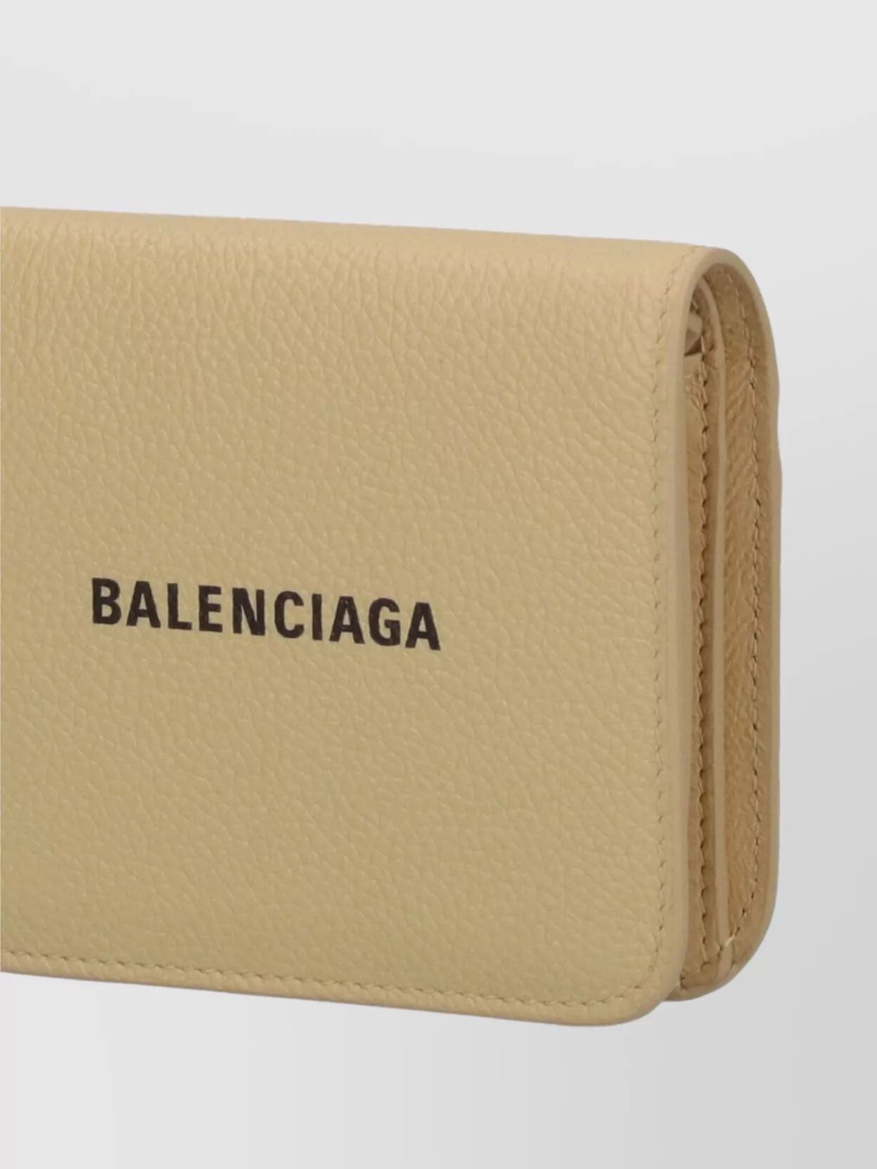 Balenciaga Compact Leather Wallets For Essentials