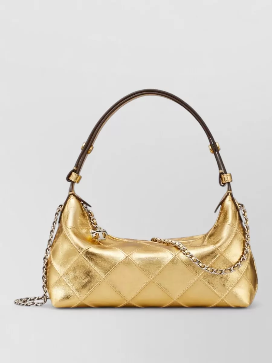 Tory Burch eleanor lamb leather shoulder bag