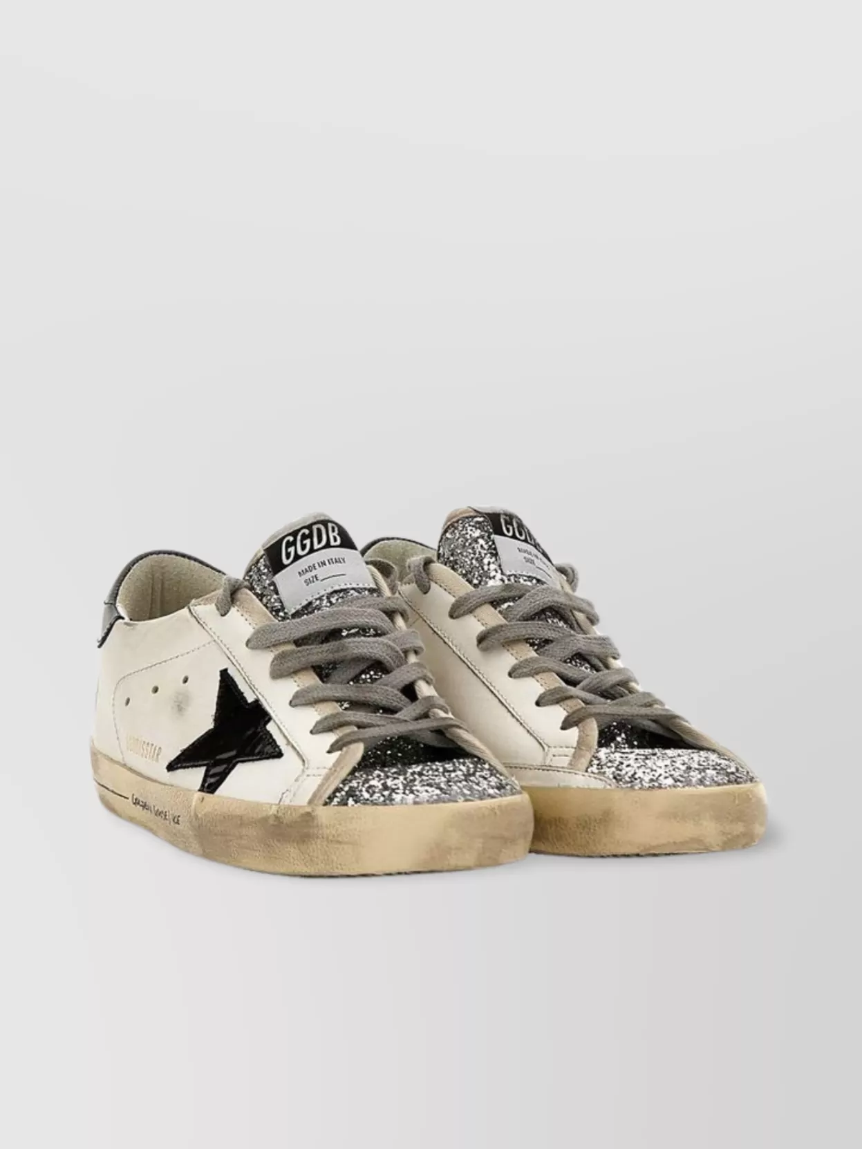 Shop Golden Goose Iconic Star Patent Leather Sneakers