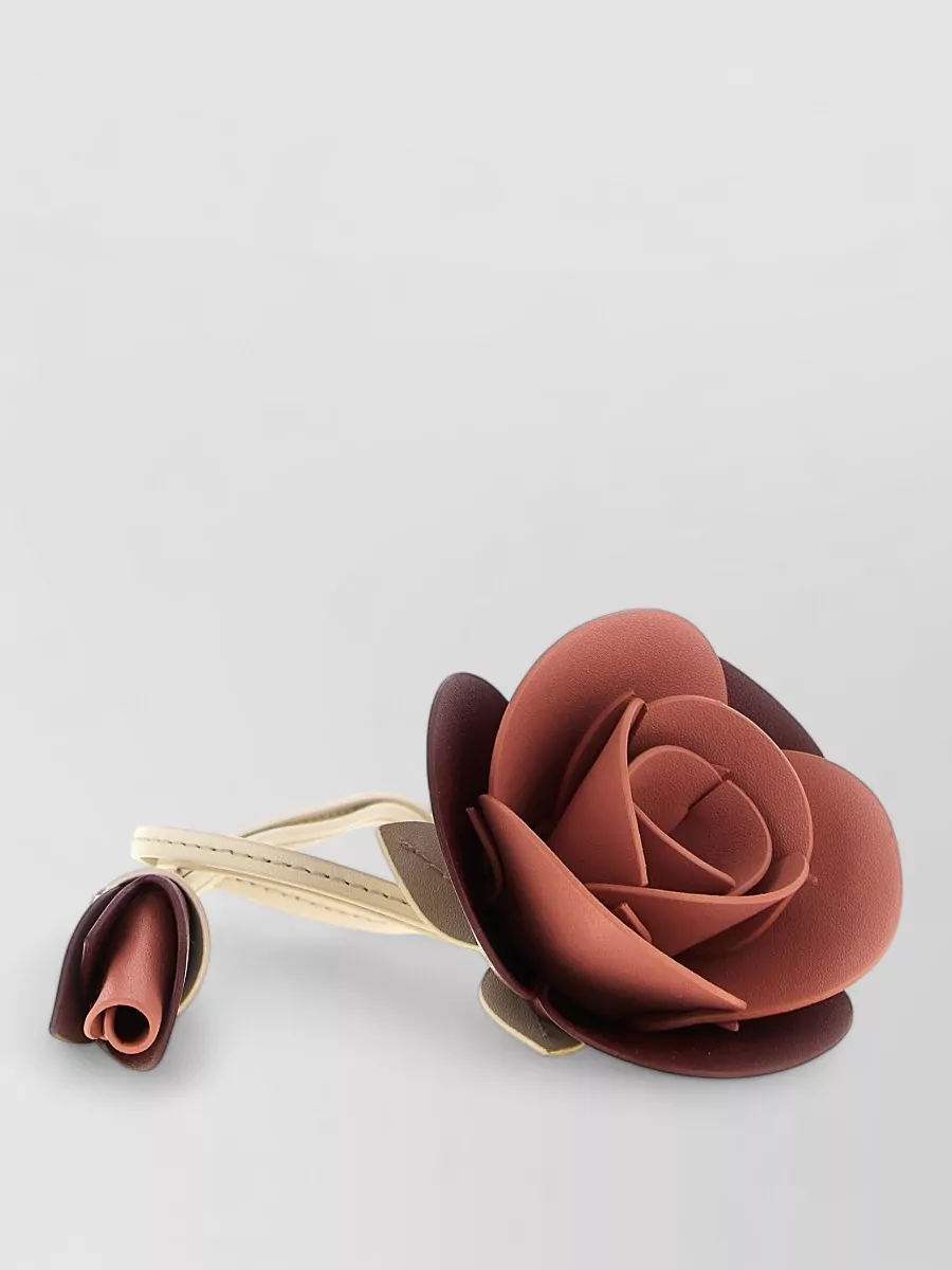 Furla Na Calfskin Leather Clutch Bag
