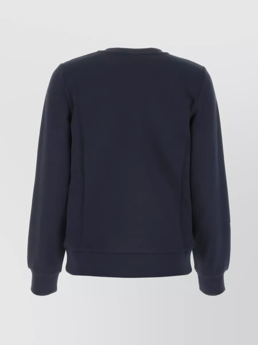 A.p.c. Signature Logo Cotton Sweatshirt