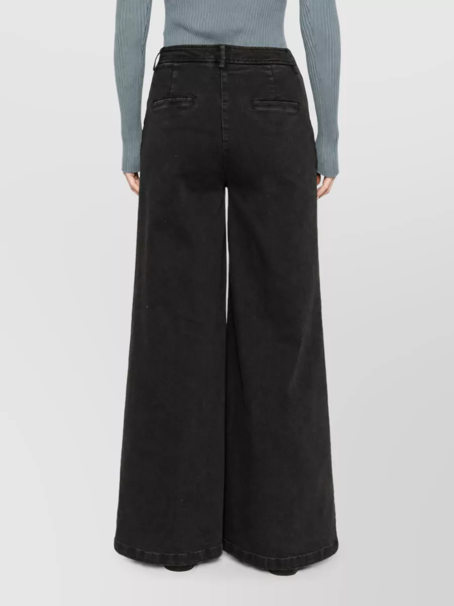 Via Masini 80 Straight-Leg Denim Trousers