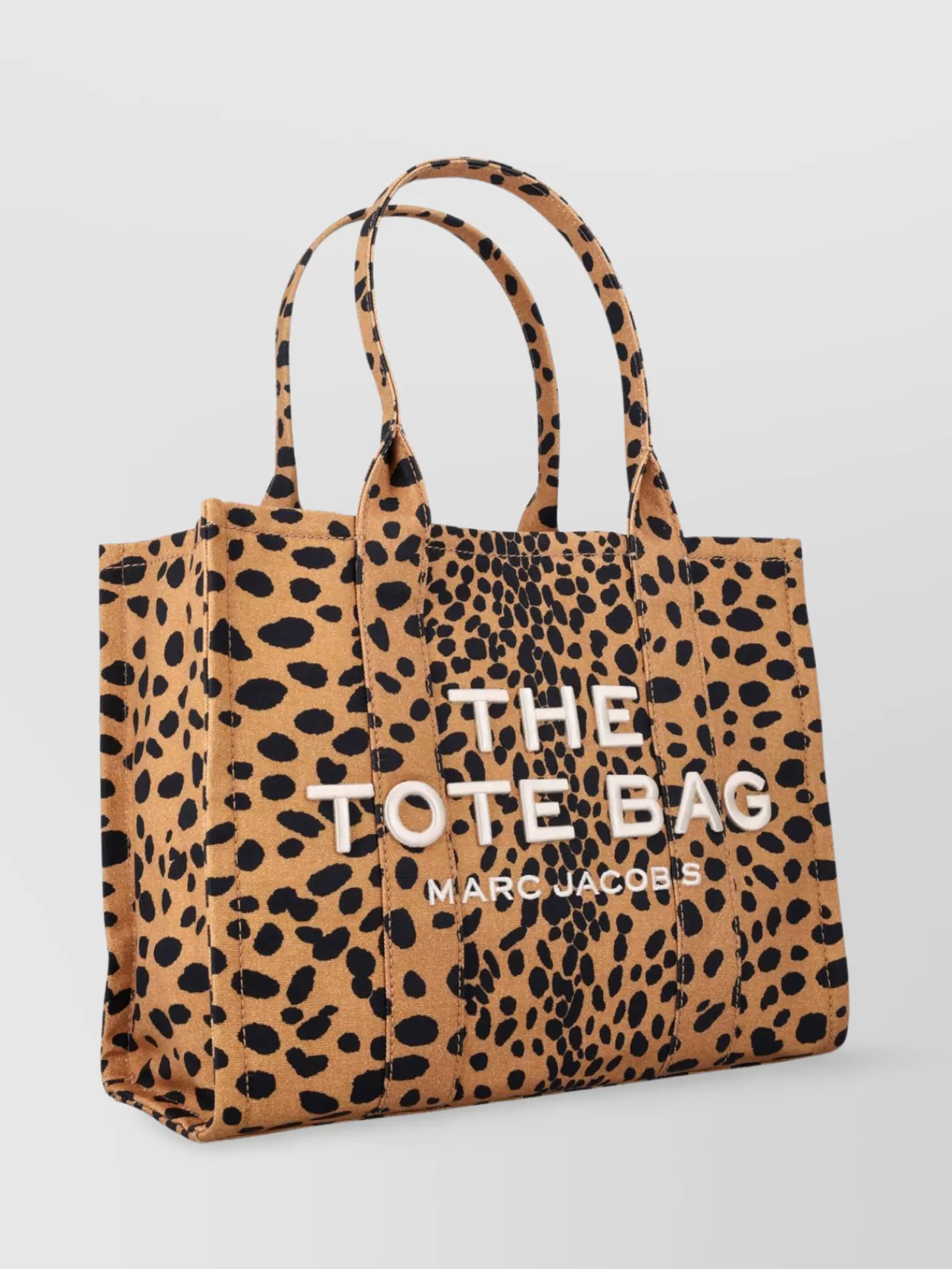 Marc Jacobs Cheetah Print Tote Bag With Double Handles