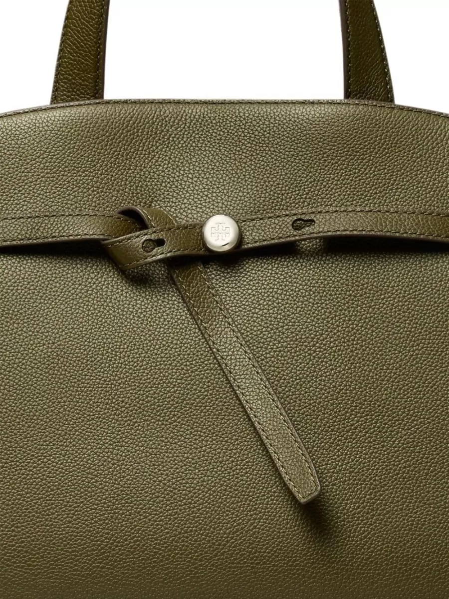 Tory Burch Romy Calf Leather Top Handle Bag