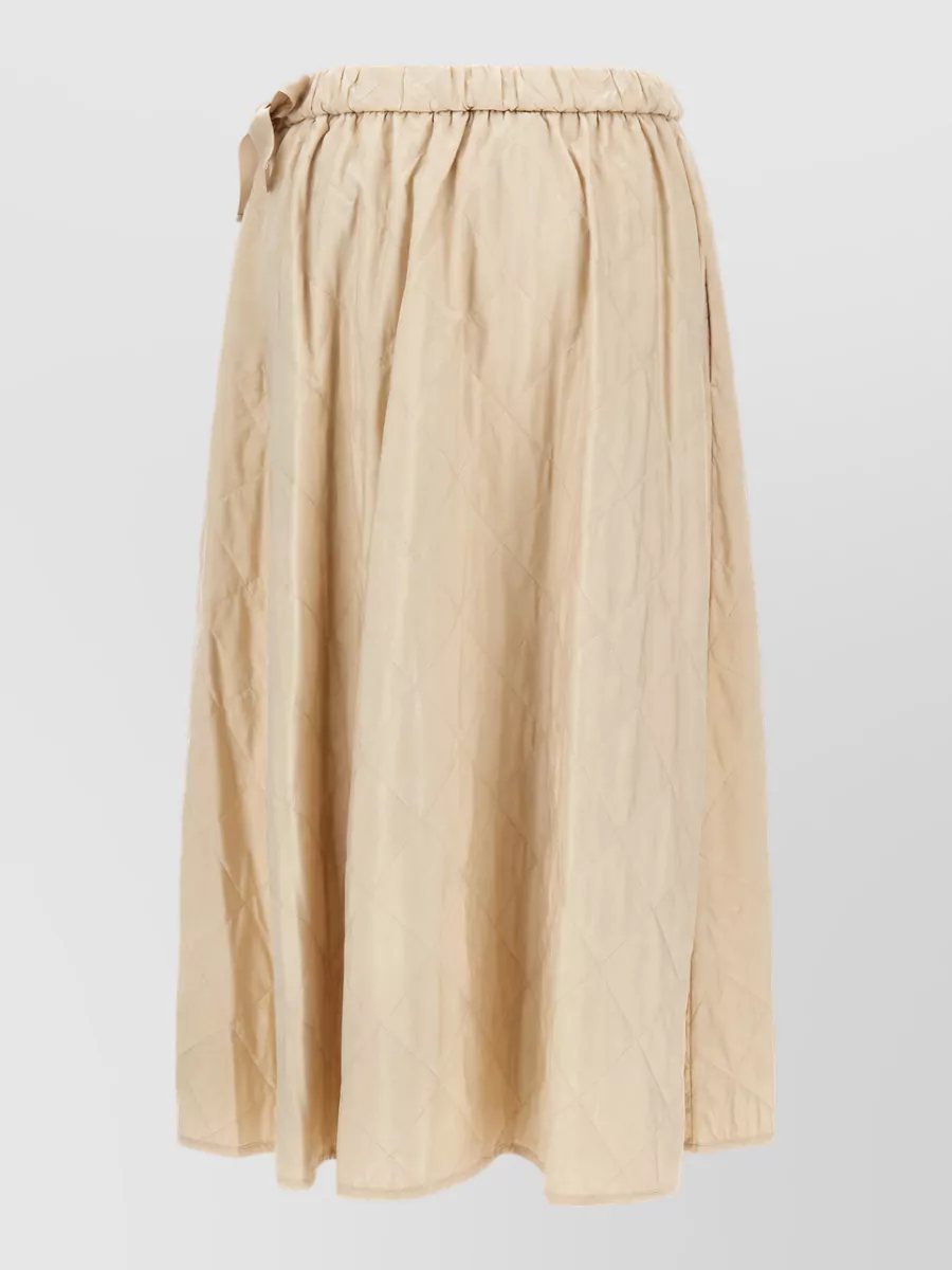 Weekend Max Mara Quilted Midi Skirt