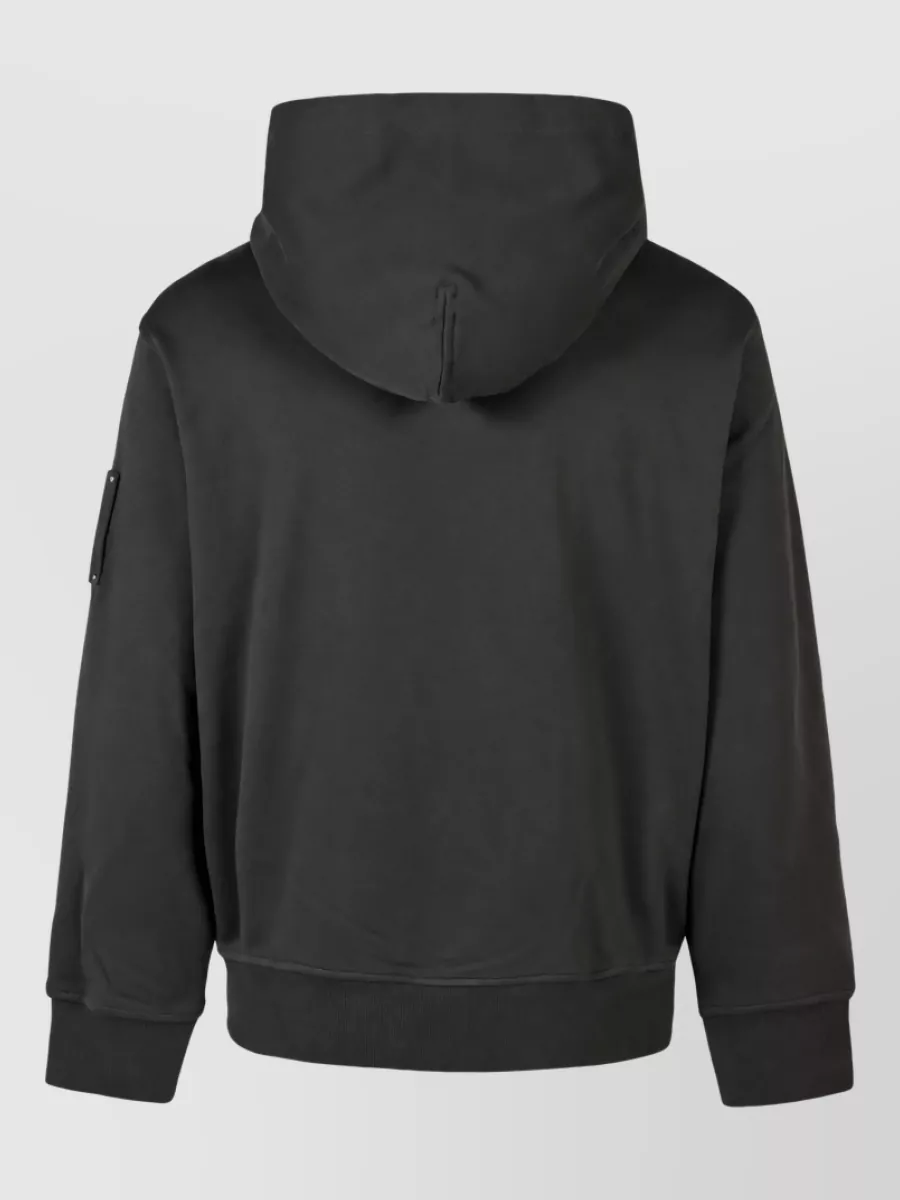 Moose Knuckles Cotton Zip Up Hoodie