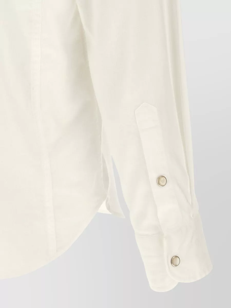 Tom Ford Western Shirt Button Down Collar Long Sleeves