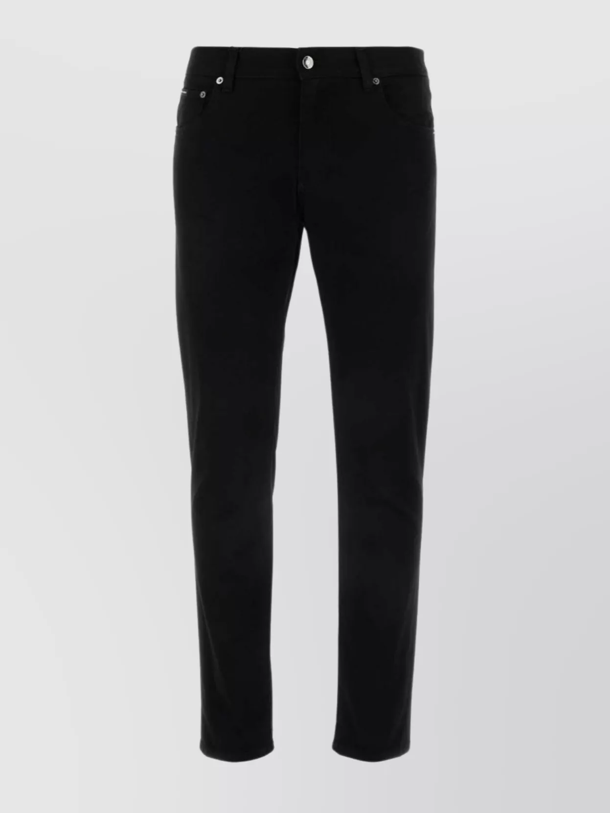 Dolce & Gabbana Slim-fit Stretch Denim Jeans In Black