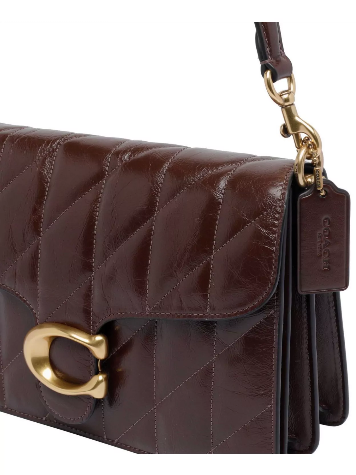 Coach Maple Tabby Quilted Shoulder Bag