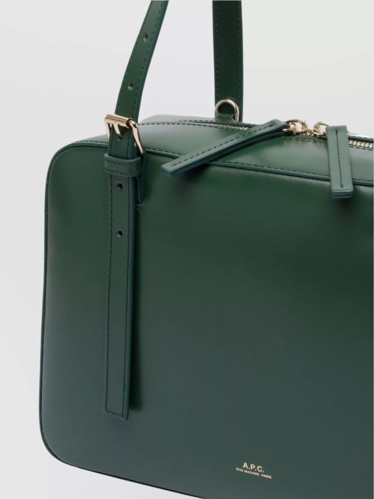 A.p.c. Virginie Box Shoulder Gold Hardware