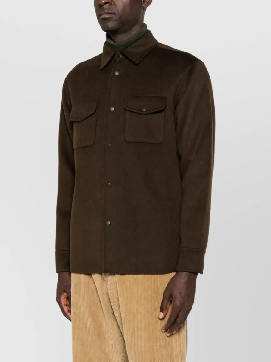 Aspesi Wool Shirt Jacket