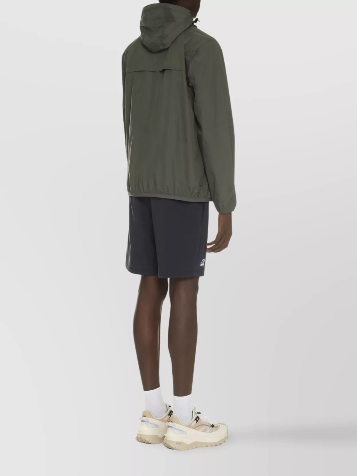 K-Way Claude Hooded Nylon Jacket