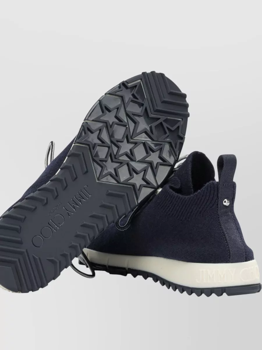 Jimmy Choo Textile Low-Top Sneakers