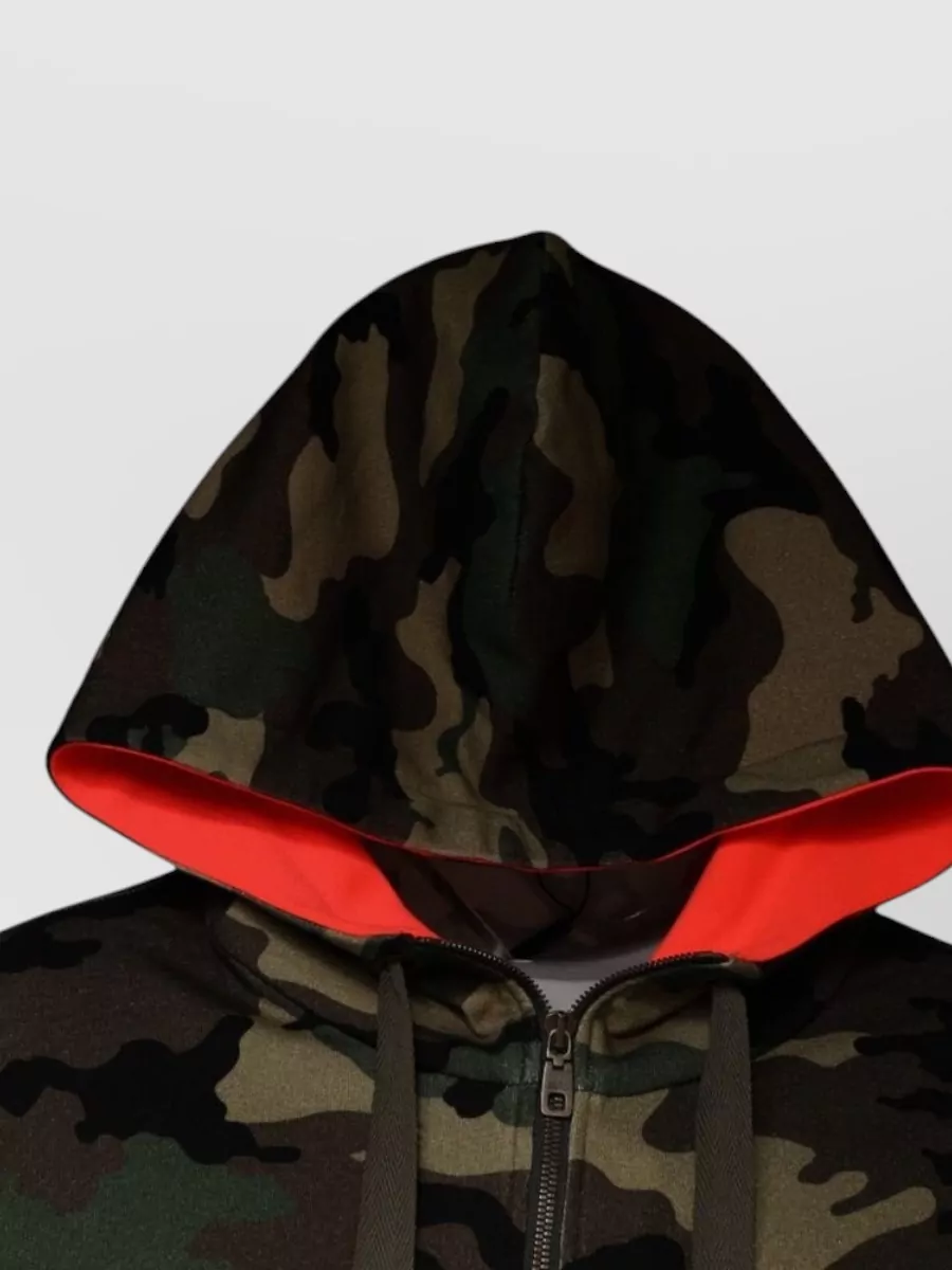 Dolce&Gabbana Camouflage Hooded Jacket