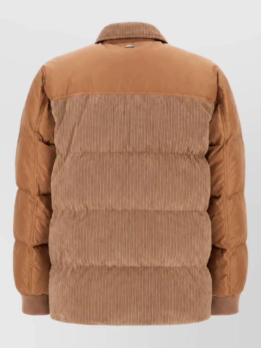 Herno Corduroy Down Puffer Jacket