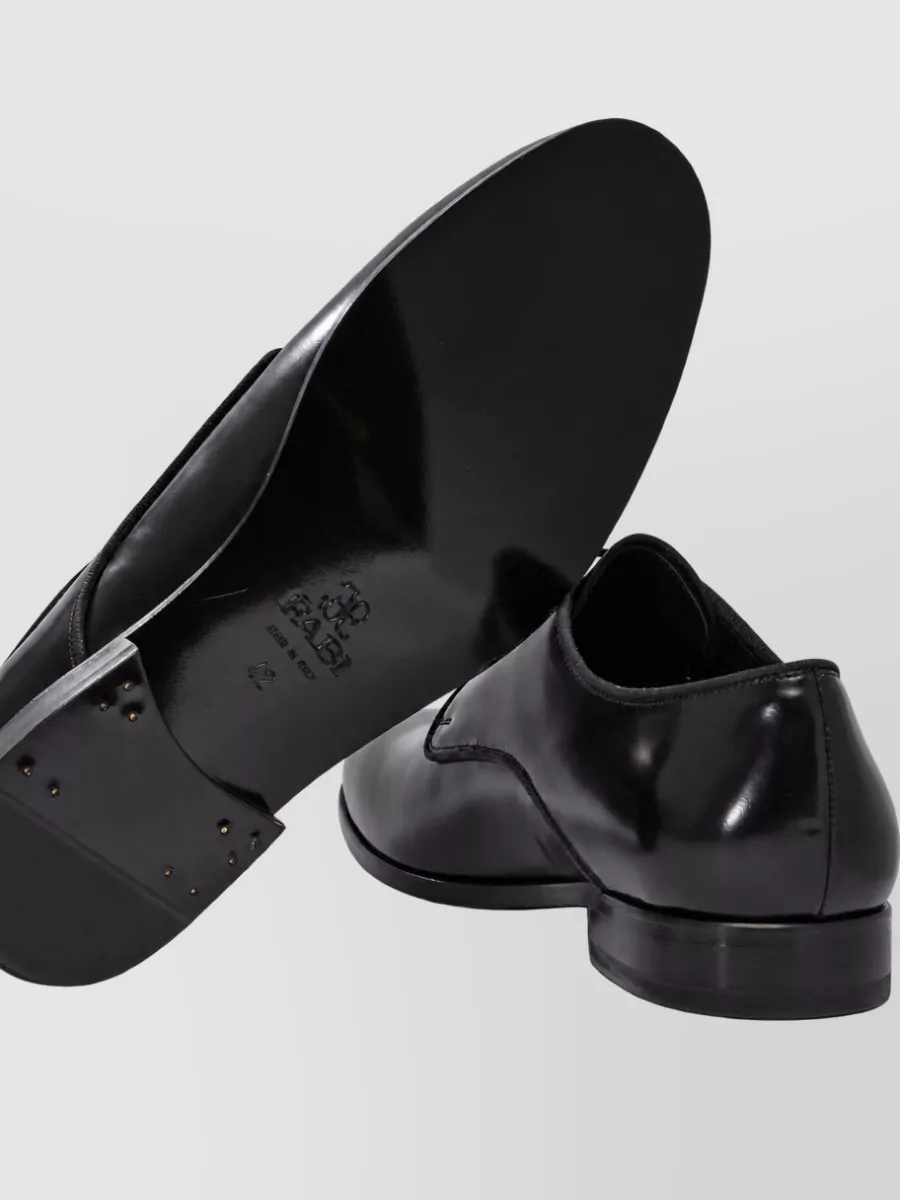 Fabi Leather Lace-Up Shoes