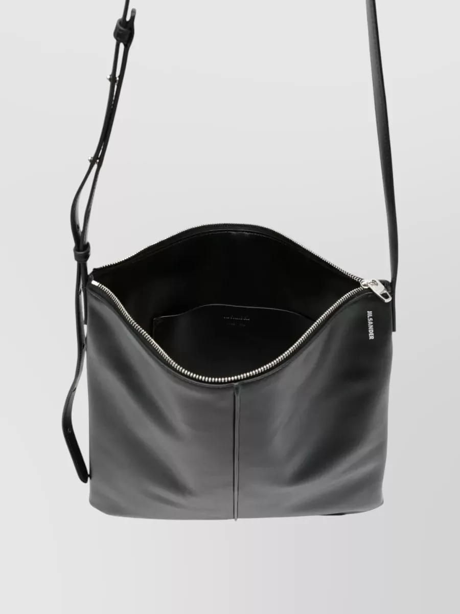 Jil Sander Leather Crossbody Bag