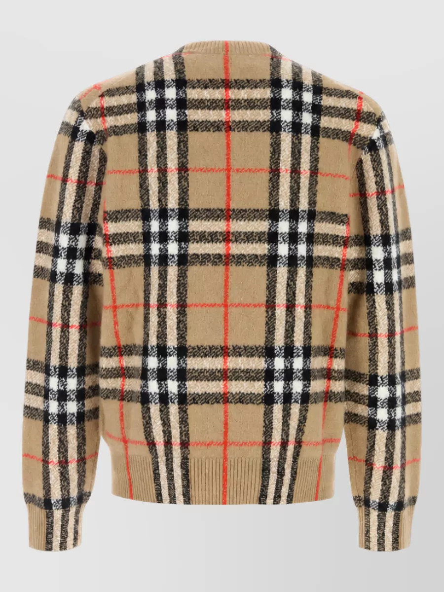 Burberry Embroidered Cashmere Sweater