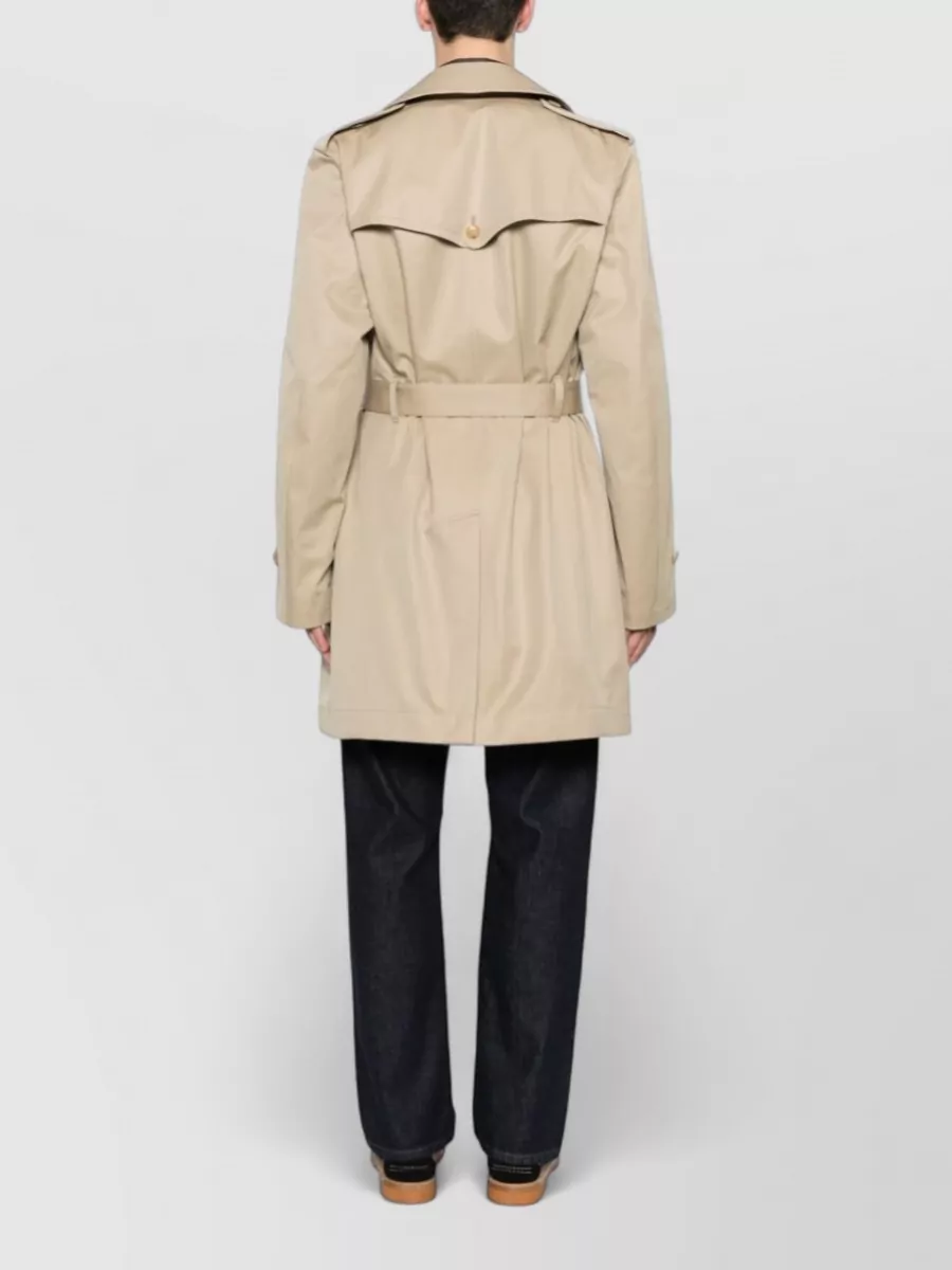 Junya Watanabe Cotton Double-Breasted Belted Trench Coat
