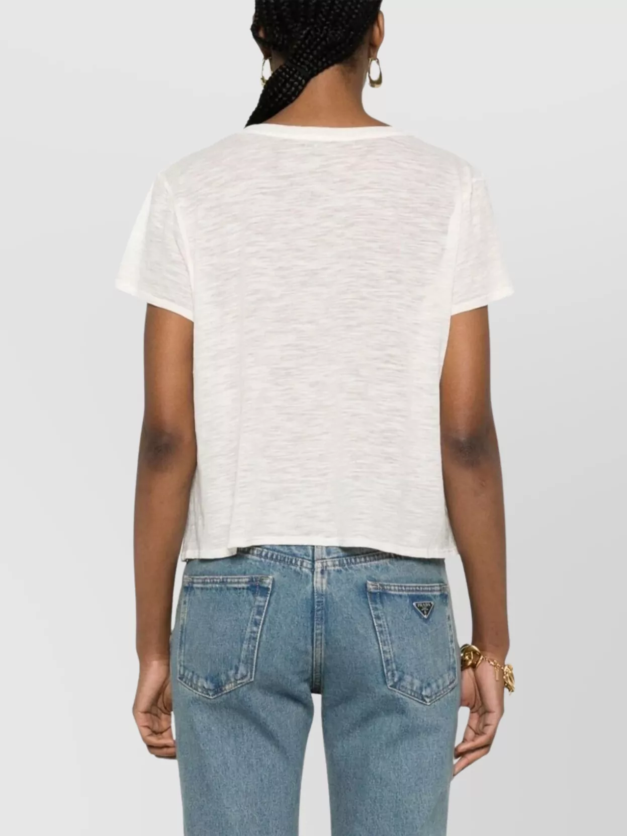 Tom Ford Lightweight Cotton Jersey Crewneck T-Shirt