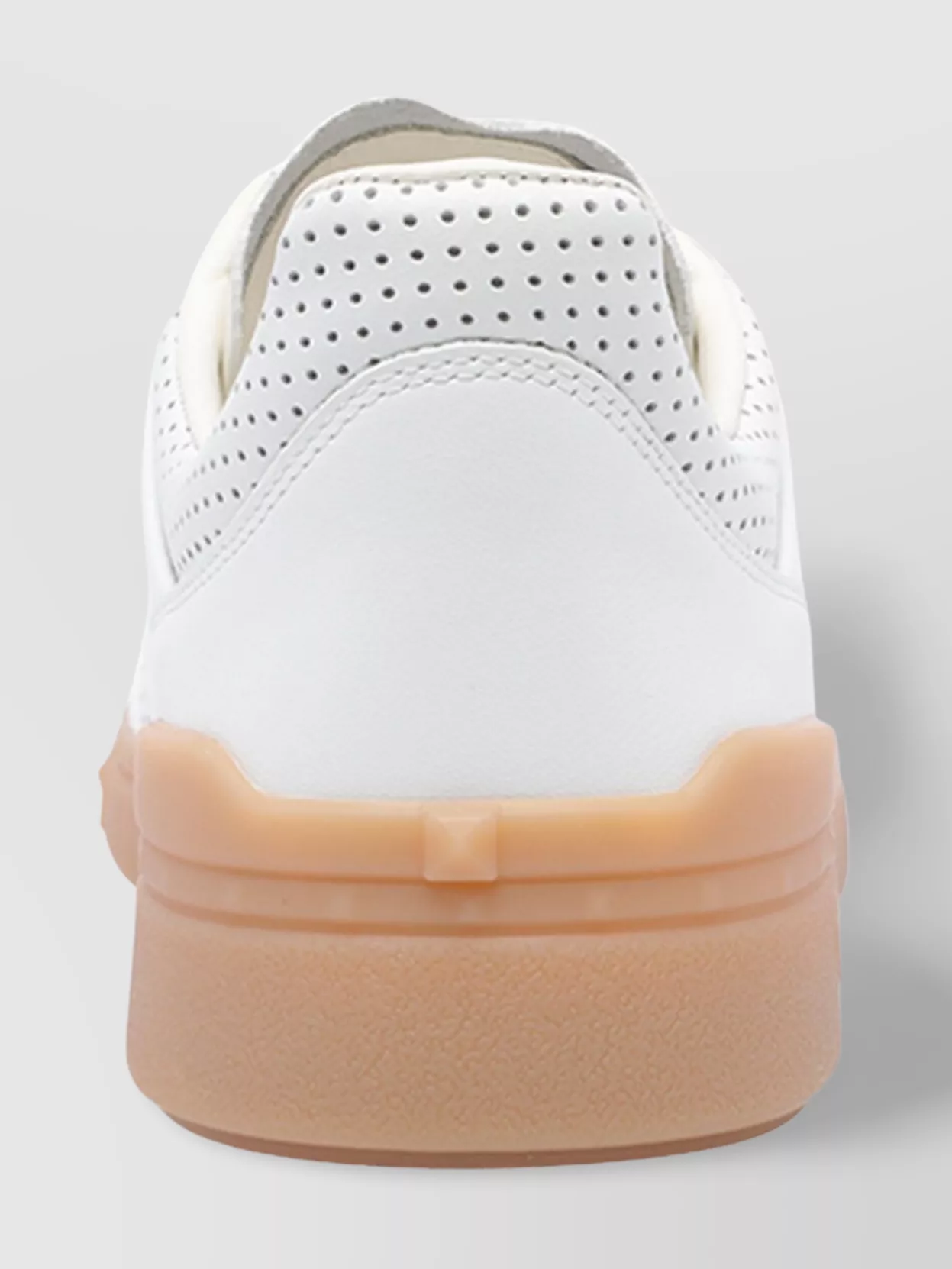 Valentino Garavani Low Top Leather Perforated Sneakers