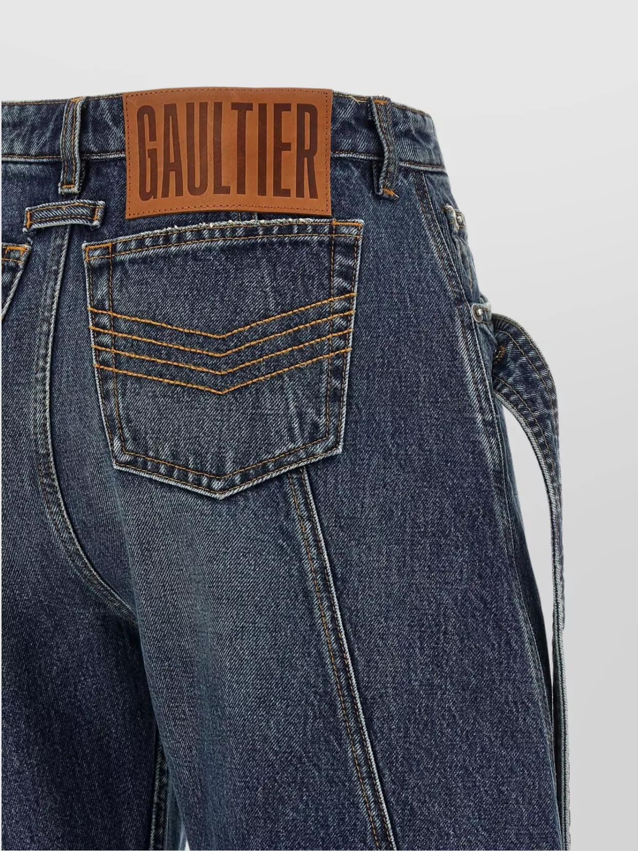 Jean Paul Gaultier 'The Strap Denim' Trousers
