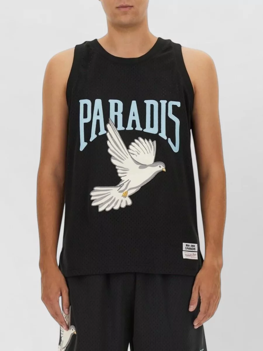 3.Paradis Polyester Logo Shirt