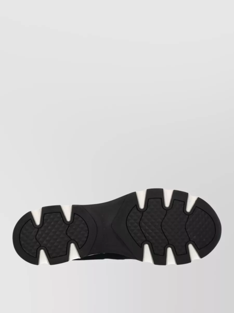 Marni Sneakers Mesh Panels Contrasting Sole Pull Tab