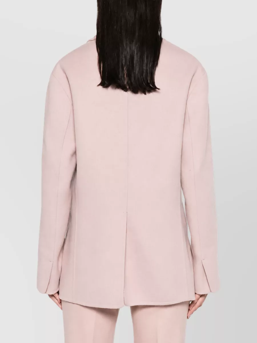 Ermanno Scervino Virgin Wool Double Breasted Coat