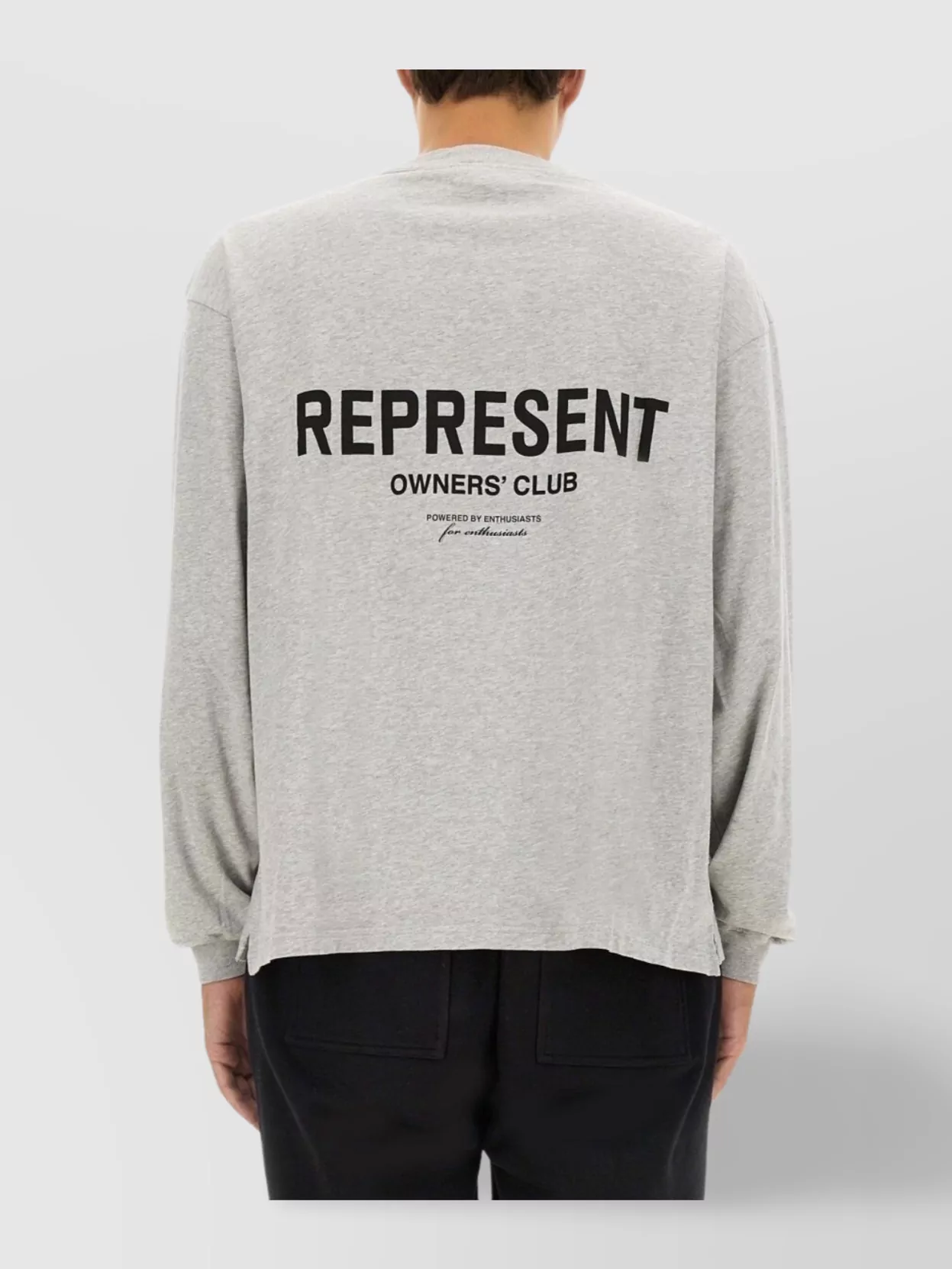 Represent Logo Crew Neck Sweater
