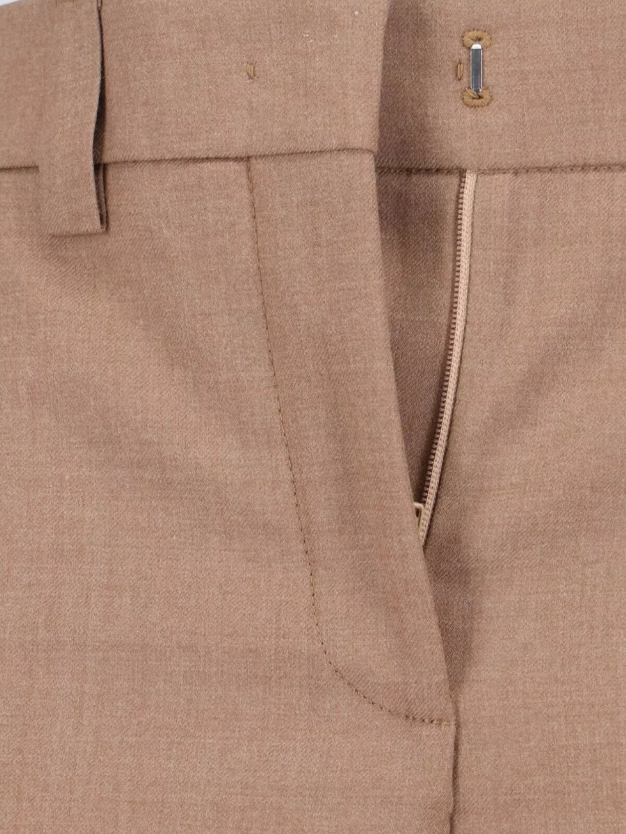 Incotex Wide Leg Trousers Featuring Button Detail