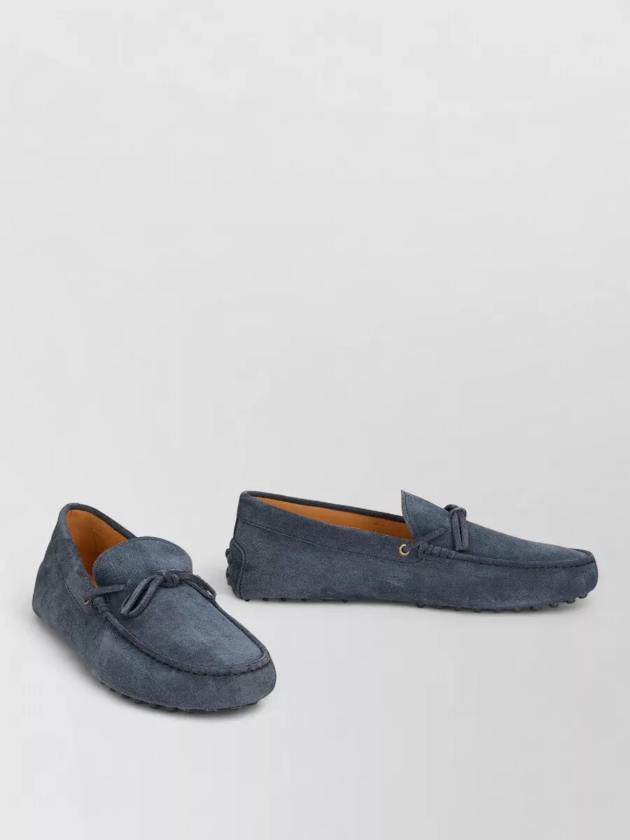 Tod's suede boat shoes