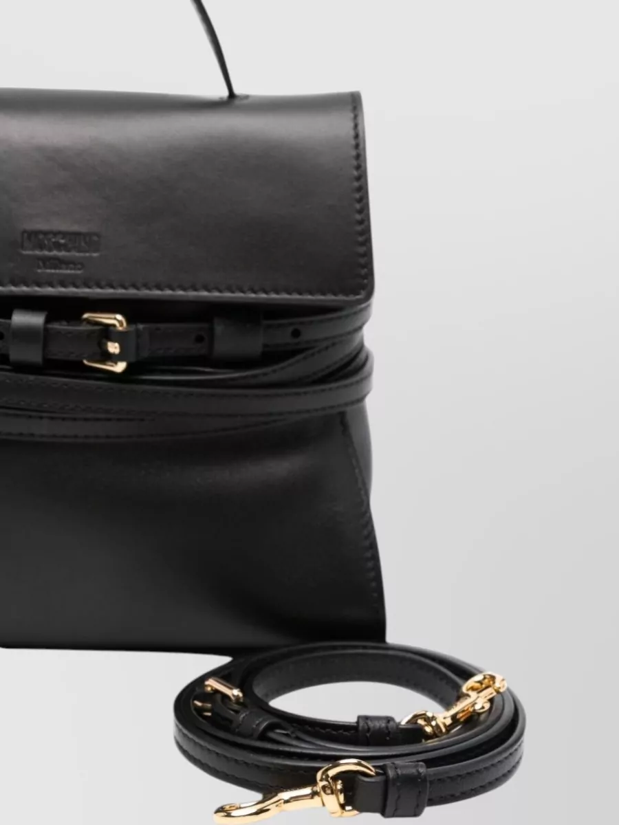 Moschino Leather Shoulder Bag