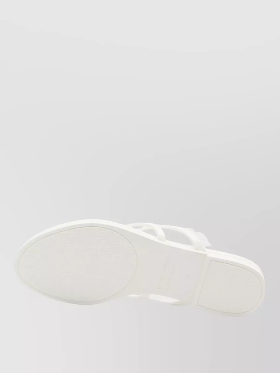 Dolce&Gabbana Dg Logo Rubber Thong Sandals