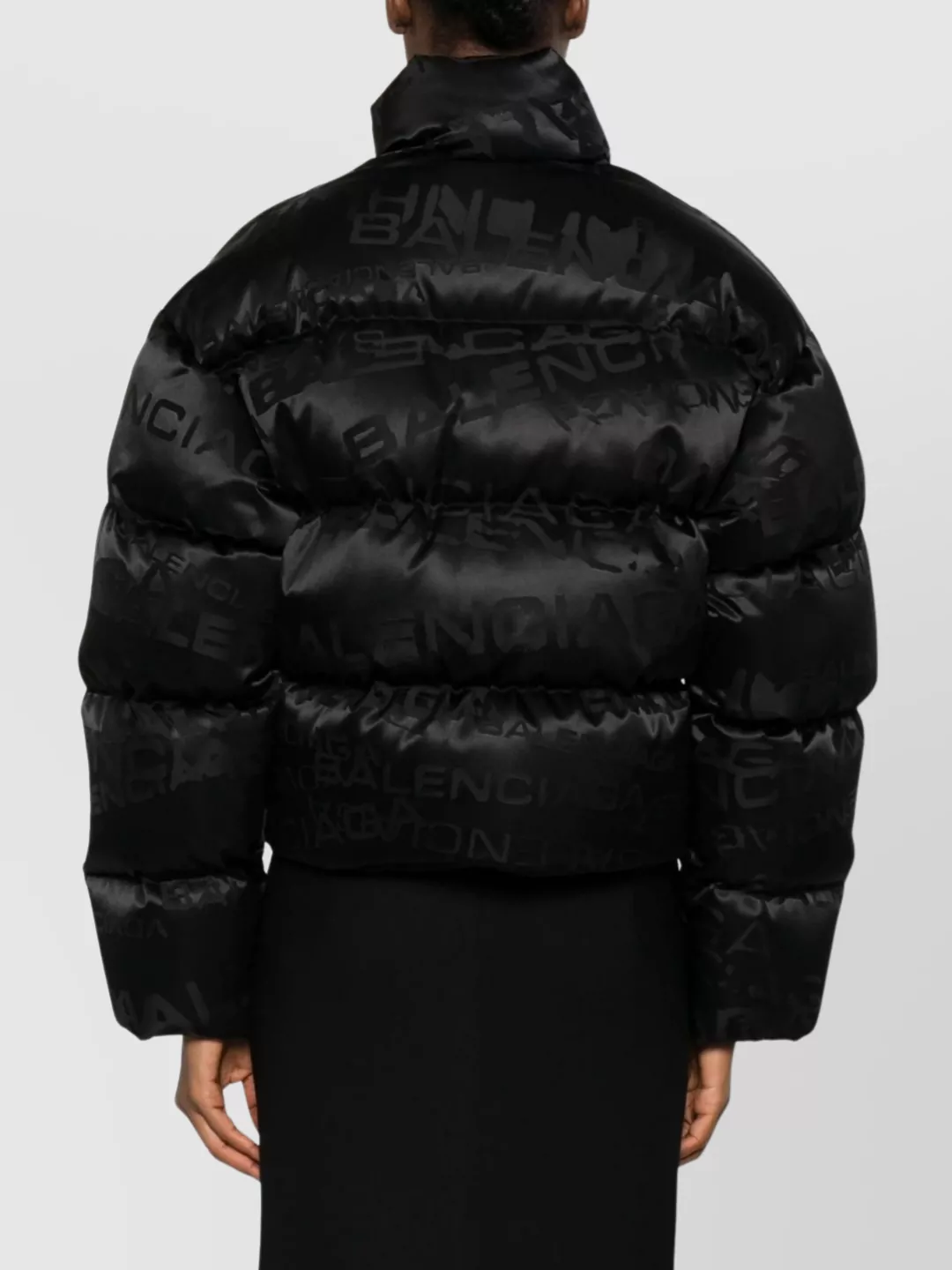 Balenciaga Short Puffer Jacket High Collar