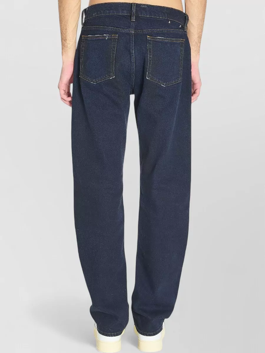Golden Goose Journey Slim Denim Trousers Five Pockets