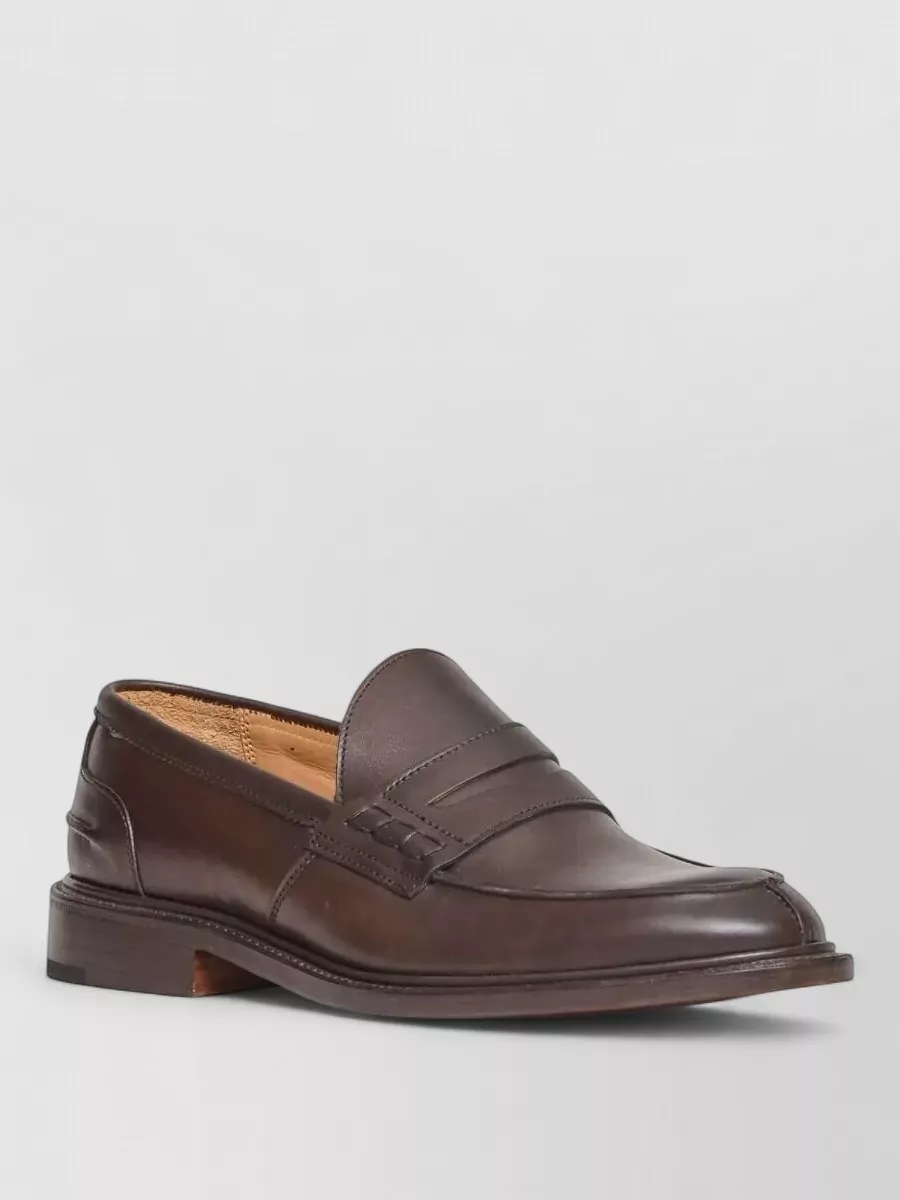 Tricker's leather loafers