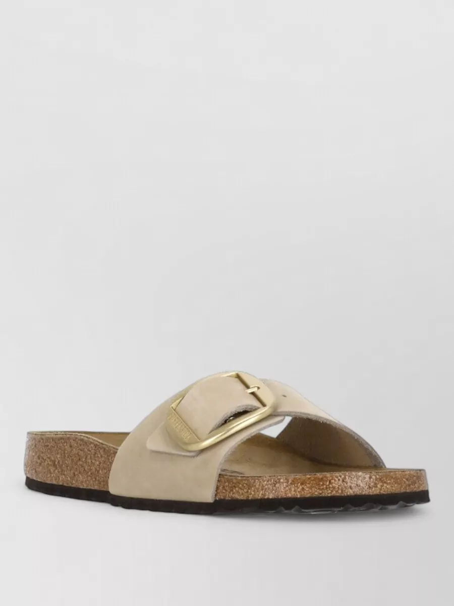 Birkenstock Leather Flat Sandals