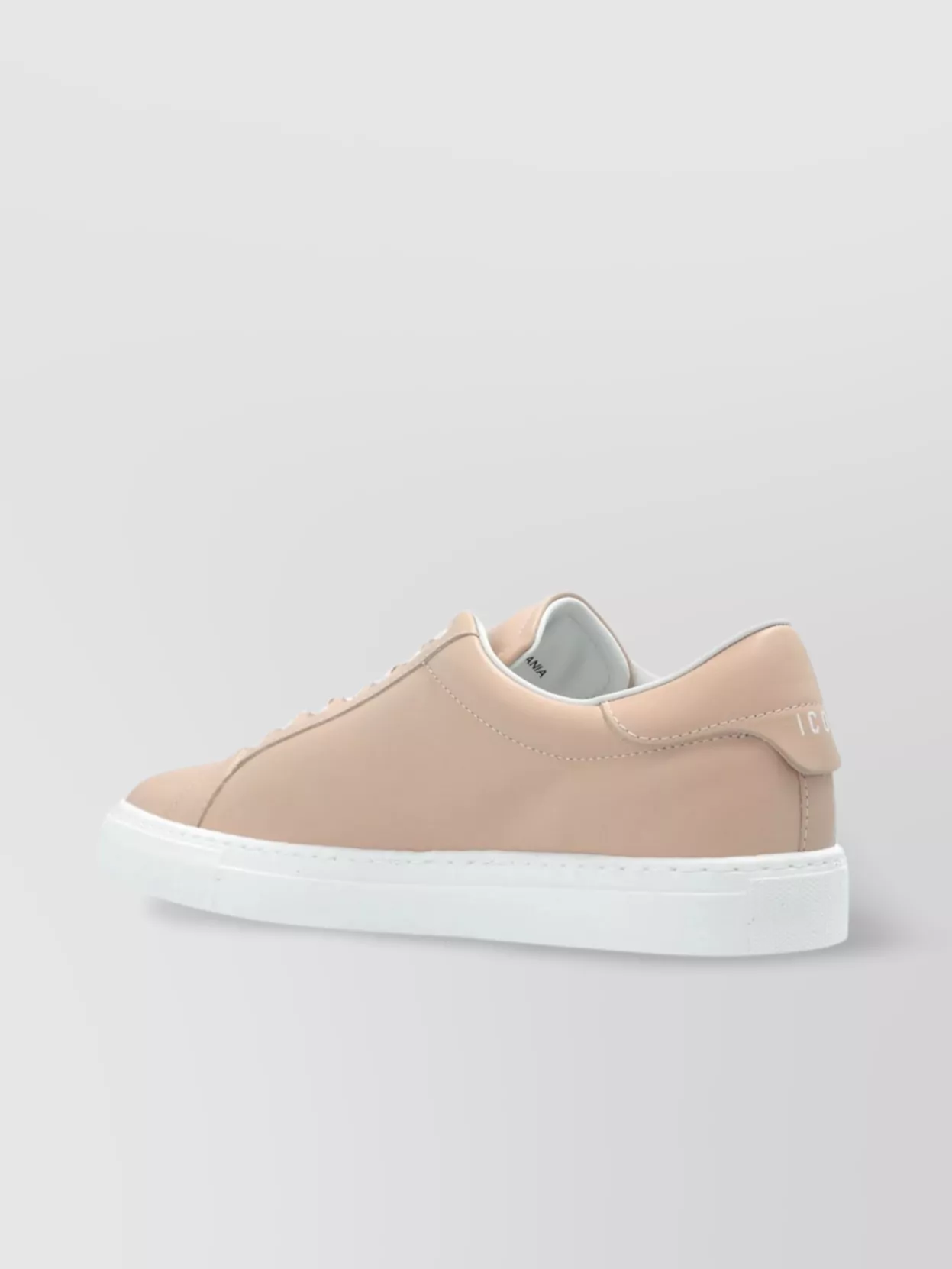 Dsquared2 Low-Top Round Toe Rubber Sole Sneakers