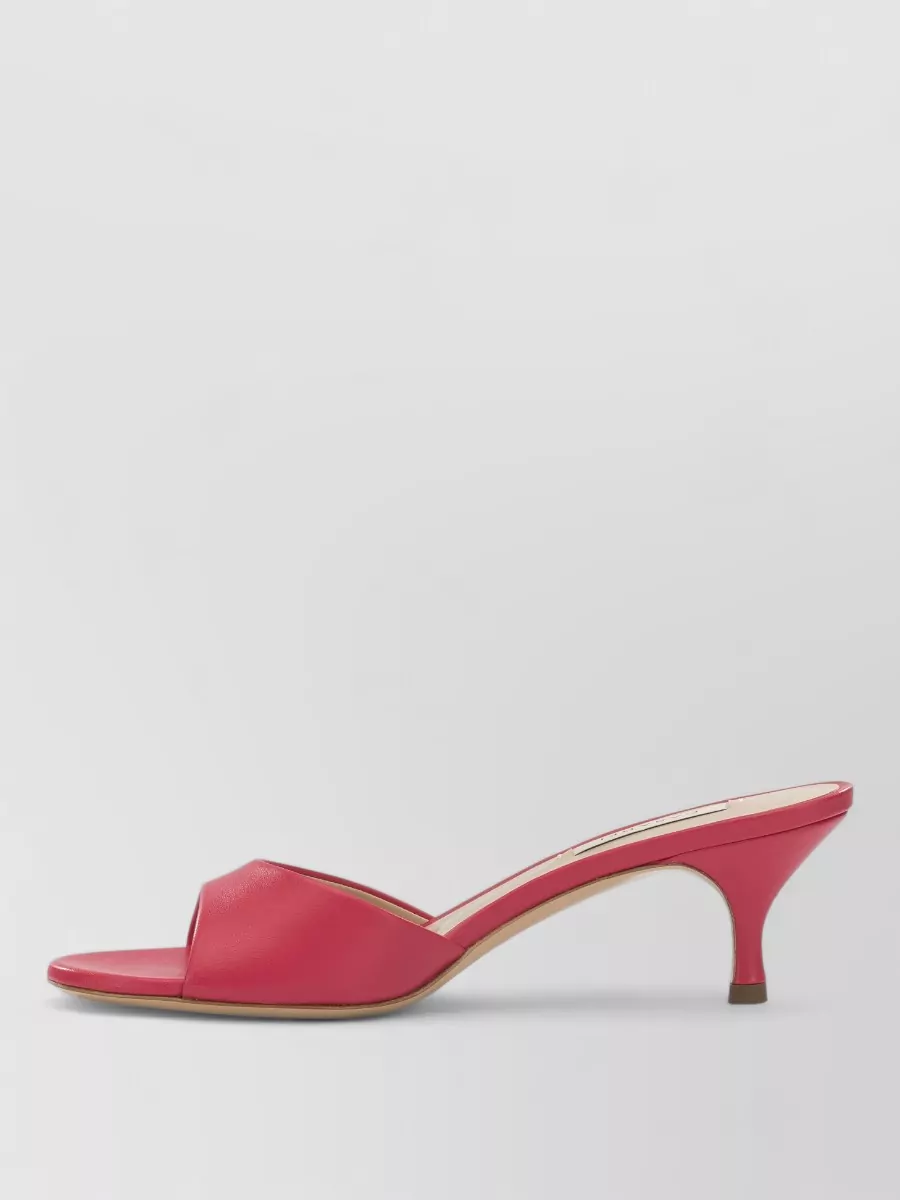 Casadei Leather Mules
