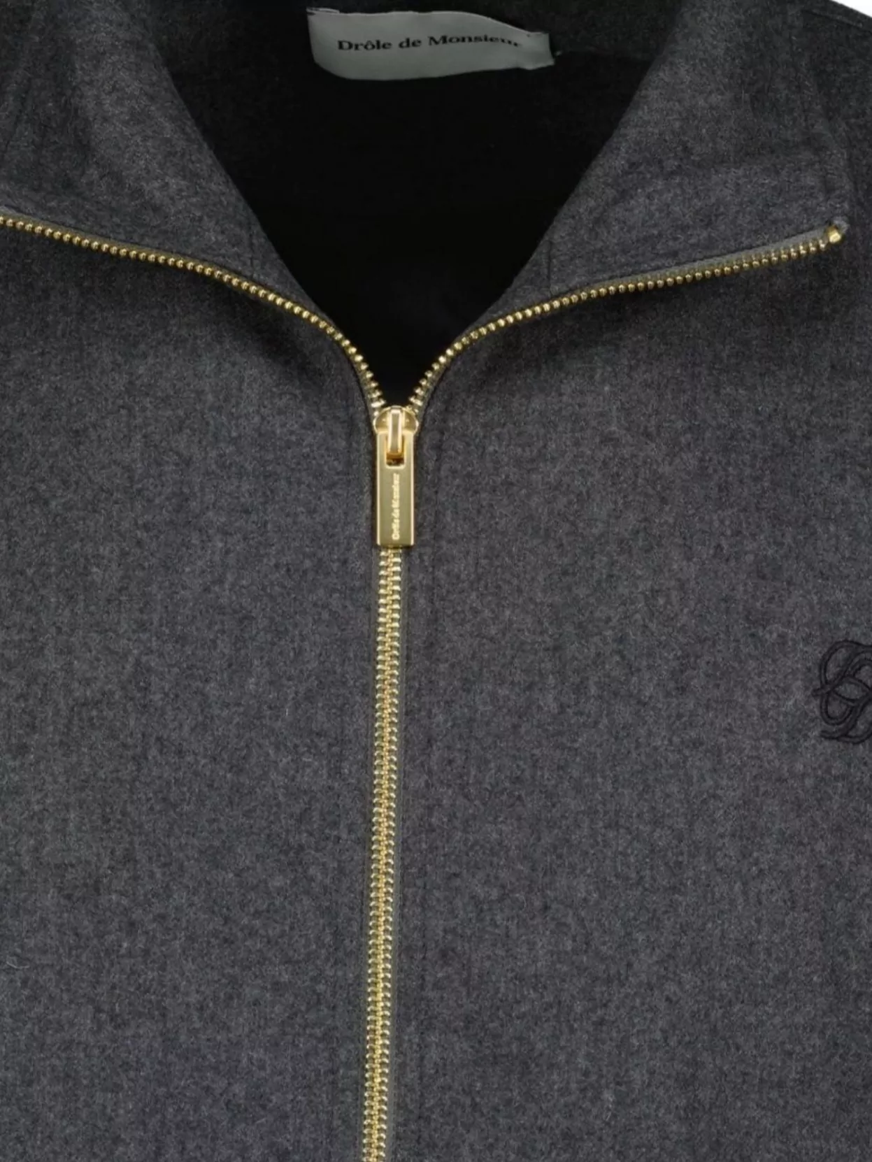 Drôle De Monsieur Track Jacket Flap Pockets
