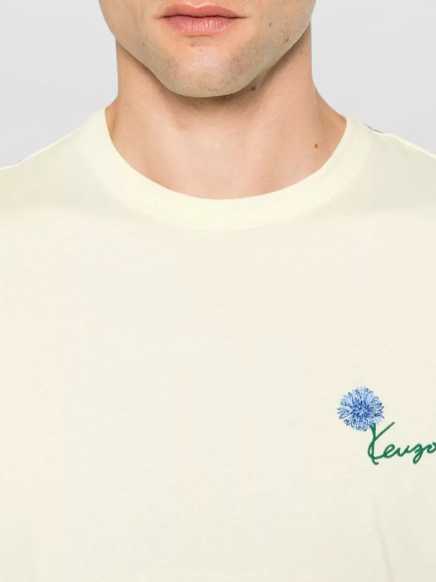 Kenzo Cotton Crew Neck Short Sleeve Shirt