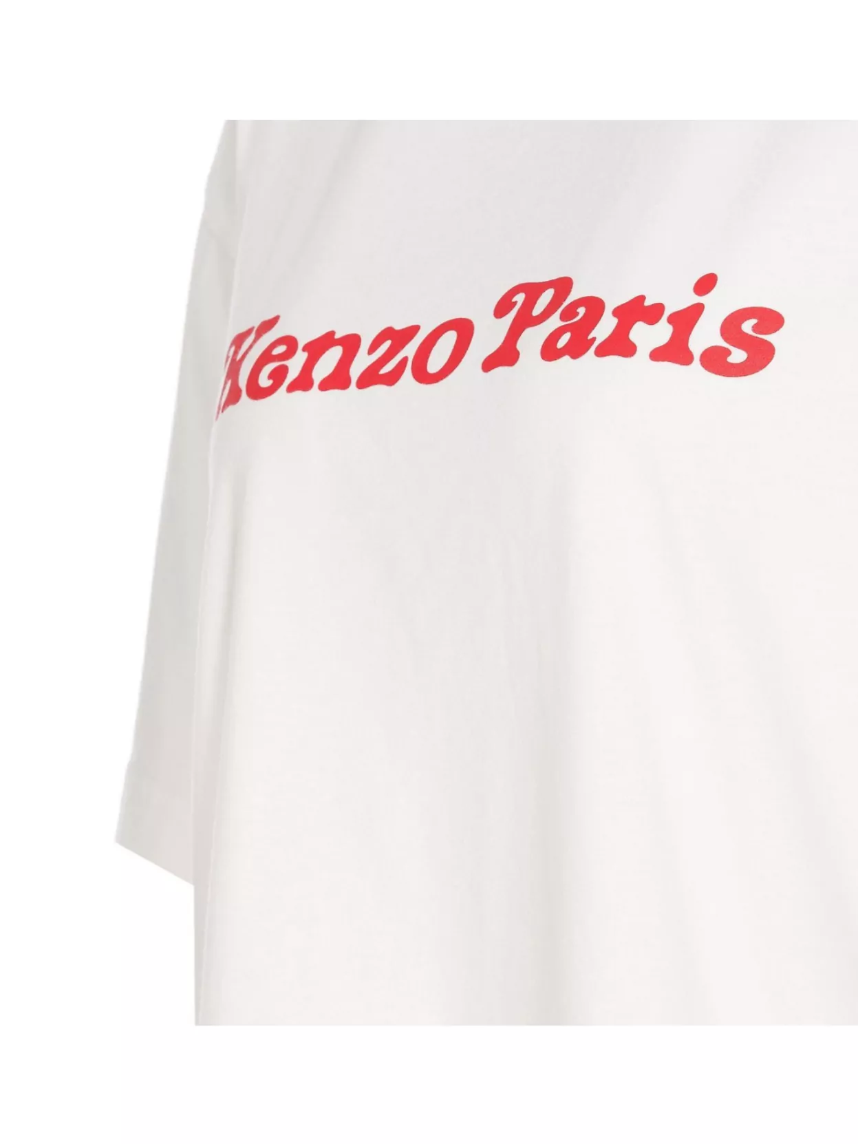 Kenzo Oversize Crew Neck Graphic Print T-shirt